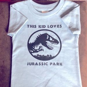 This Kid Loves Jurassic Park Tee
